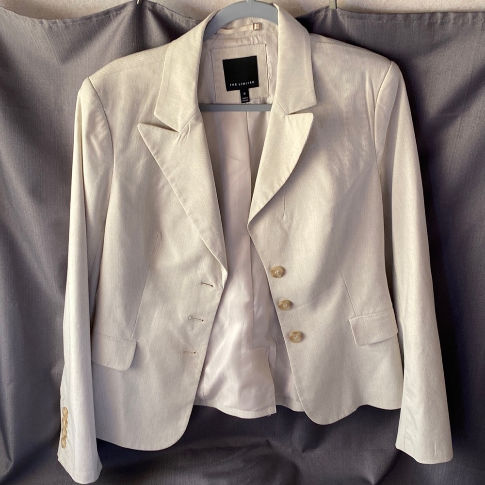 Tan blazer size 12 petite
